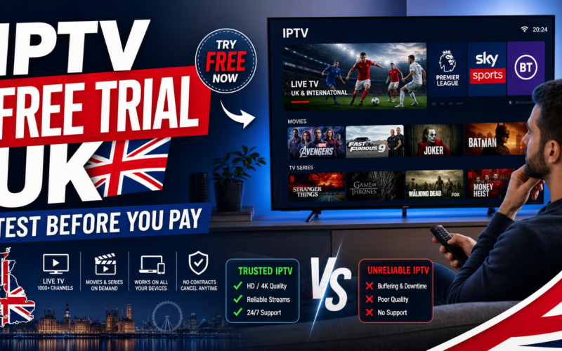 IPTV Free Trial UK
